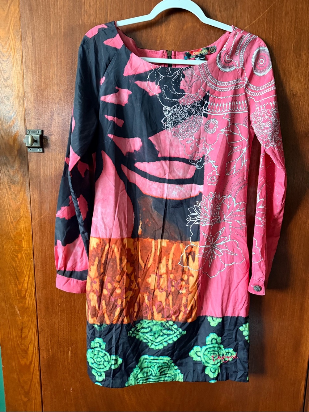 DESIGUAL Vestido Long Sleeve Dress